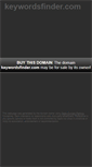 Mobile Screenshot of keywordsfinder.com